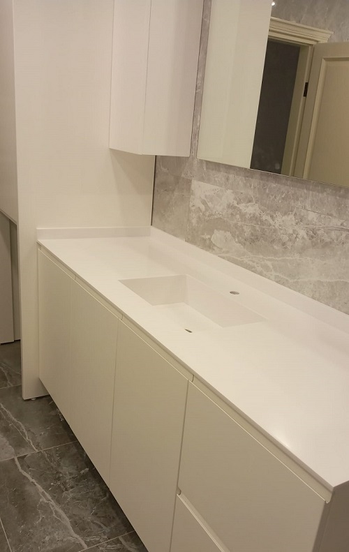 Şerifali Corian Banyo Lavabosu